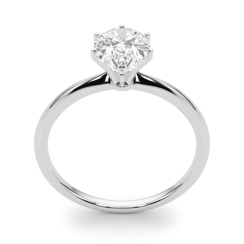 Pear Solitaire Engagement Ring