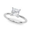Princess Solitaire Engagement Ring DiamondStatus