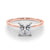 Princess Solitaire Engagement Ring