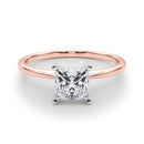 Princess Solitaire Engagement Ring
