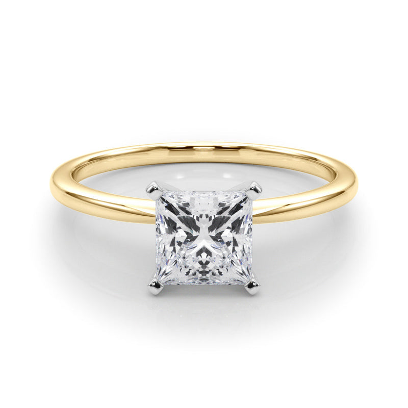 Princess Solitaire Engagement Ring