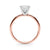 Princess Solitaire Engagement Ring