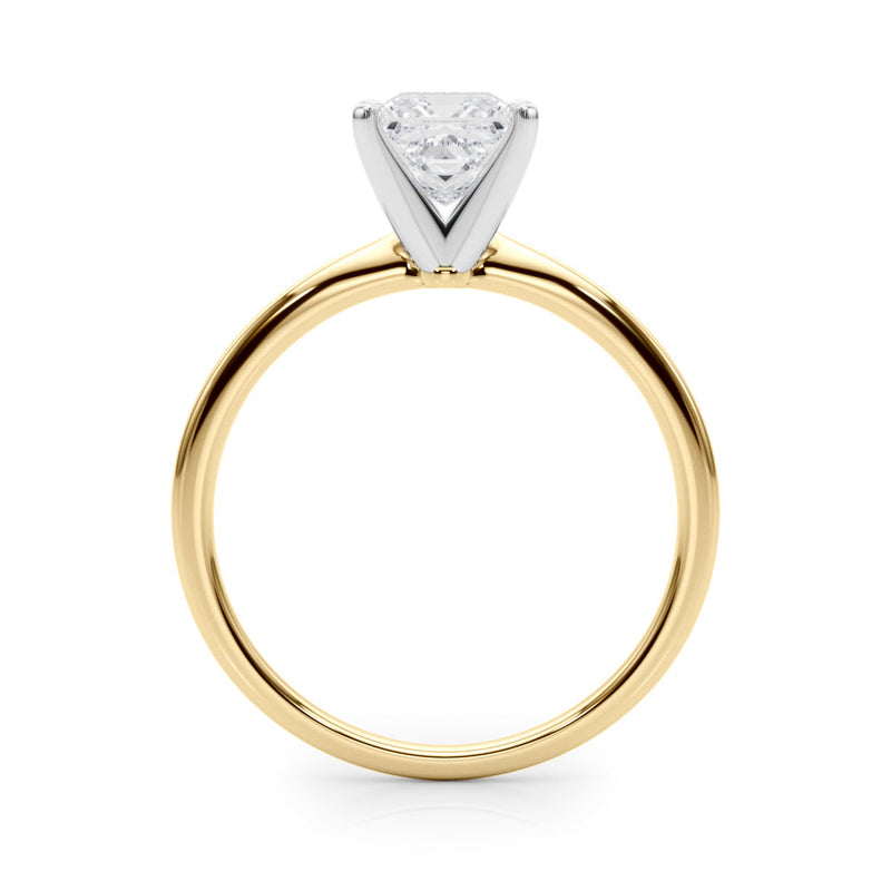 Princess Solitaire Engagement Ring