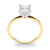Princess Solitaire Engagement Ring