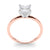 Princess Solitaire Engagement Ring