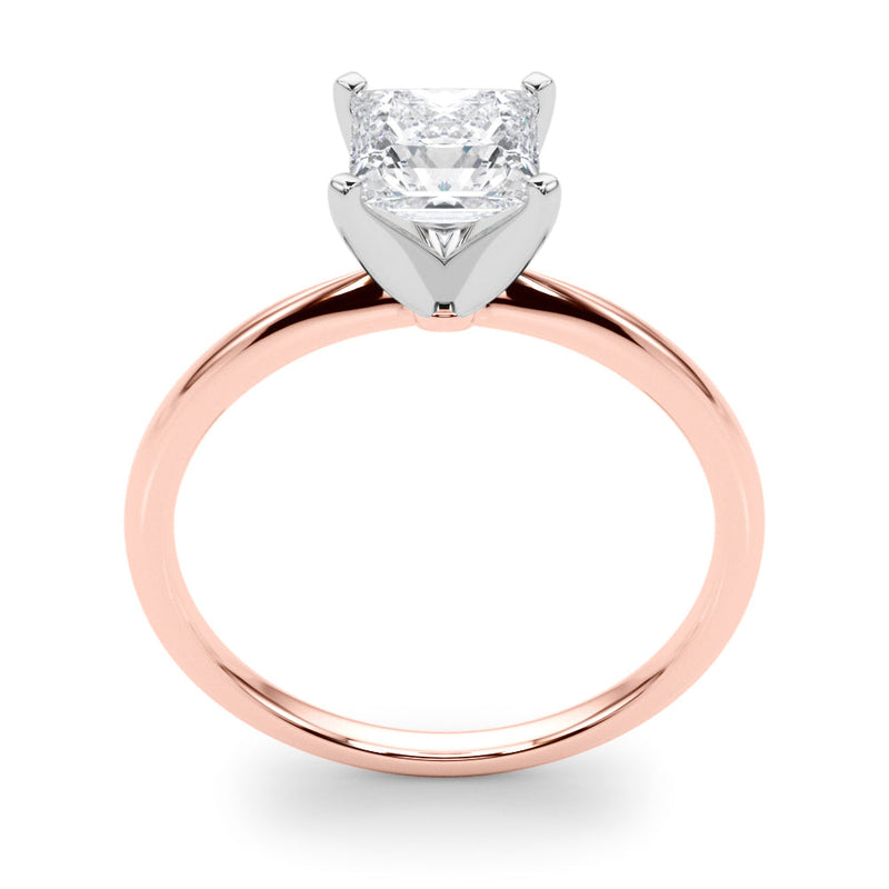 Princess Solitaire Engagement Ring