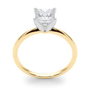 Princess Solitaire Engagement Ring