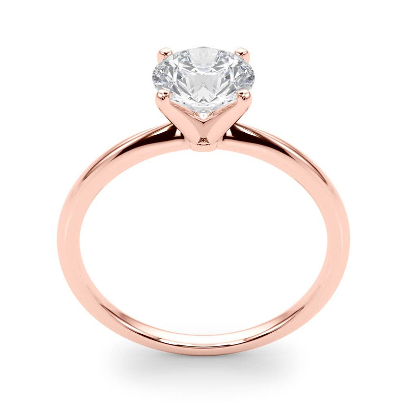 Round Solitaire Engagement Ring