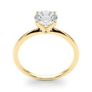 Round Solitaire Engagement Ring