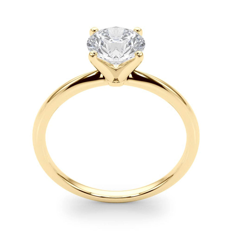 Round Solitaire Engagement Ring