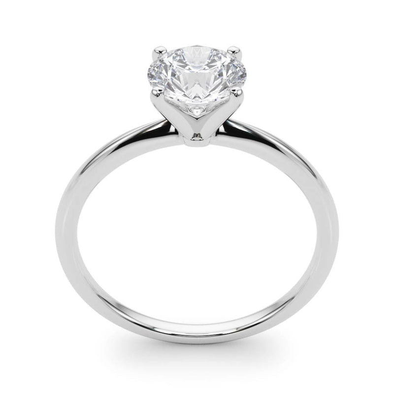 Round Solitaire Engagement Ring