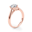 Round Solitaire Engagement Ring DiamondStatus