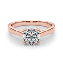 Round Solitaire Engagement Ring DiamondStatus
