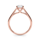 Round Solitaire Engagement Ring DiamondStatus