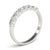 Round Seven Stone Wedding Ring