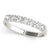 Round Seven Stone Wedding Ring