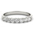 Round Seven Stone Wedding Ring