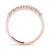 Round Seven Stone Wedding Ring