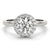 Round Halo Engagement Ring