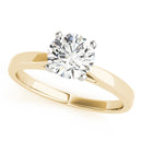 Round Solitaire Engagement Ring DiamondStatus