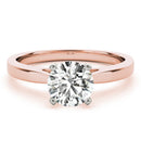 Round Solitaire Engagement Ring DiamondStatus