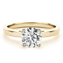 Round Solitaire Engagement Ring DiamondStatus