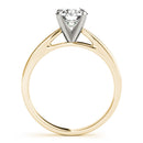 Round Solitaire Engagement Ring DiamondStatus