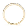 Chevron Pavé Wedding Ring DiamondStatus