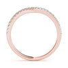 Chevron Pavé Wedding Ring DiamondStatus