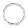 Chevron Pavé Wedding Ring DiamondStatus