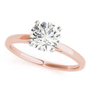 Round Solitaire Engagement Ring DiamondStatus