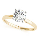 Round Solitaire Engagement Ring DiamondStatus