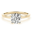 Round Solitaire Engagement Ring DiamondStatus
