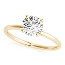 Round Solitaire Engagement Ring DiamondStatus