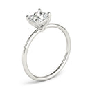 Princess Solitaire Engagement Ring DiamondStatus