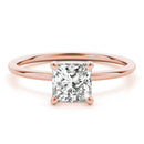 Princess Solitaire Engagement Ring DiamondStatus