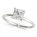 Princess Solitaire Engagement Ring DiamondStatus