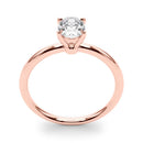 Oval Solitaire Engagement Ring