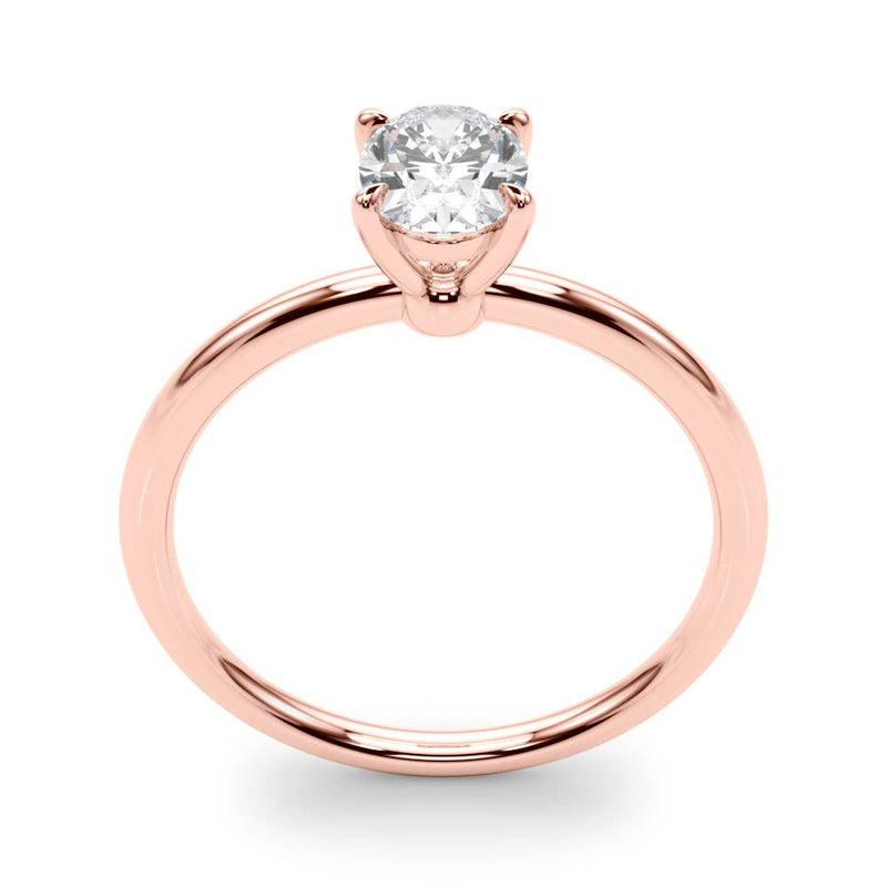 Oval Solitaire Engagement Ring