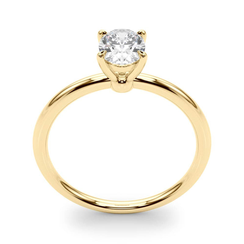 Oval Solitaire Engagement Ring