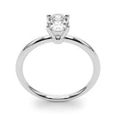 Oval Solitaire Engagement Ring