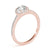 Round Halo Pavé Engagement Ring