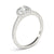 Round Halo Pavé Engagement Ring