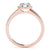 Round Halo Pavé Engagement Ring
