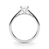 Emerald Solitaire Engagement Ring DiamondStatus