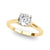 Cushion Solitaire Engagement Ring