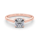 Cushion Solitaire Engagement Ring