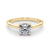 Cushion Solitaire Engagement Ring