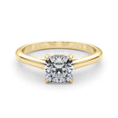 Cushion Solitaire Engagement Ring
