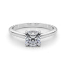 Cushion Solitaire Engagement Ring